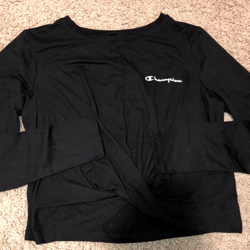 Black champion long sleeve